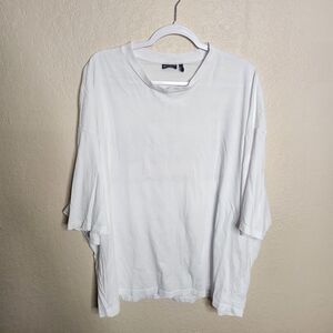 ASOS Men's Actual Sports Crew Neck Oversized Front Logo Print T-Shirt Size 3XL